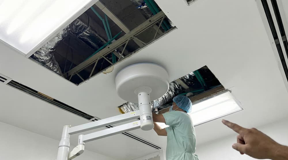 Rutinas de mantenimiento preventivo para aires en quirofanos