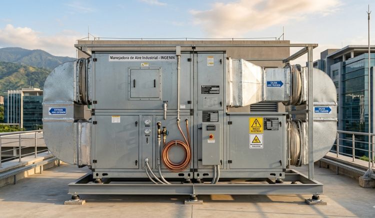 instalacion de aire acondicionado con sistema HVAC en cali